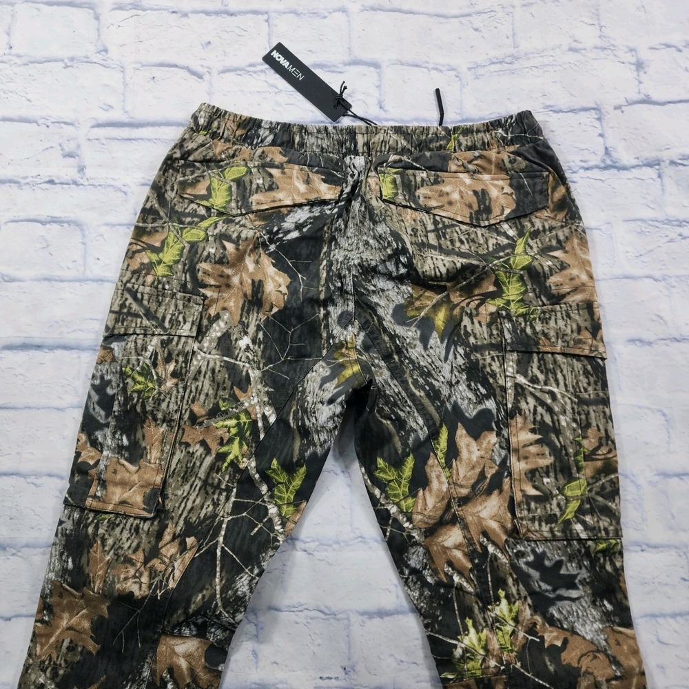 Nova Men Real Tree MENS XL Moments Stolen Utility Cargo Pants Camo 33X36 - Picture 11 of 13